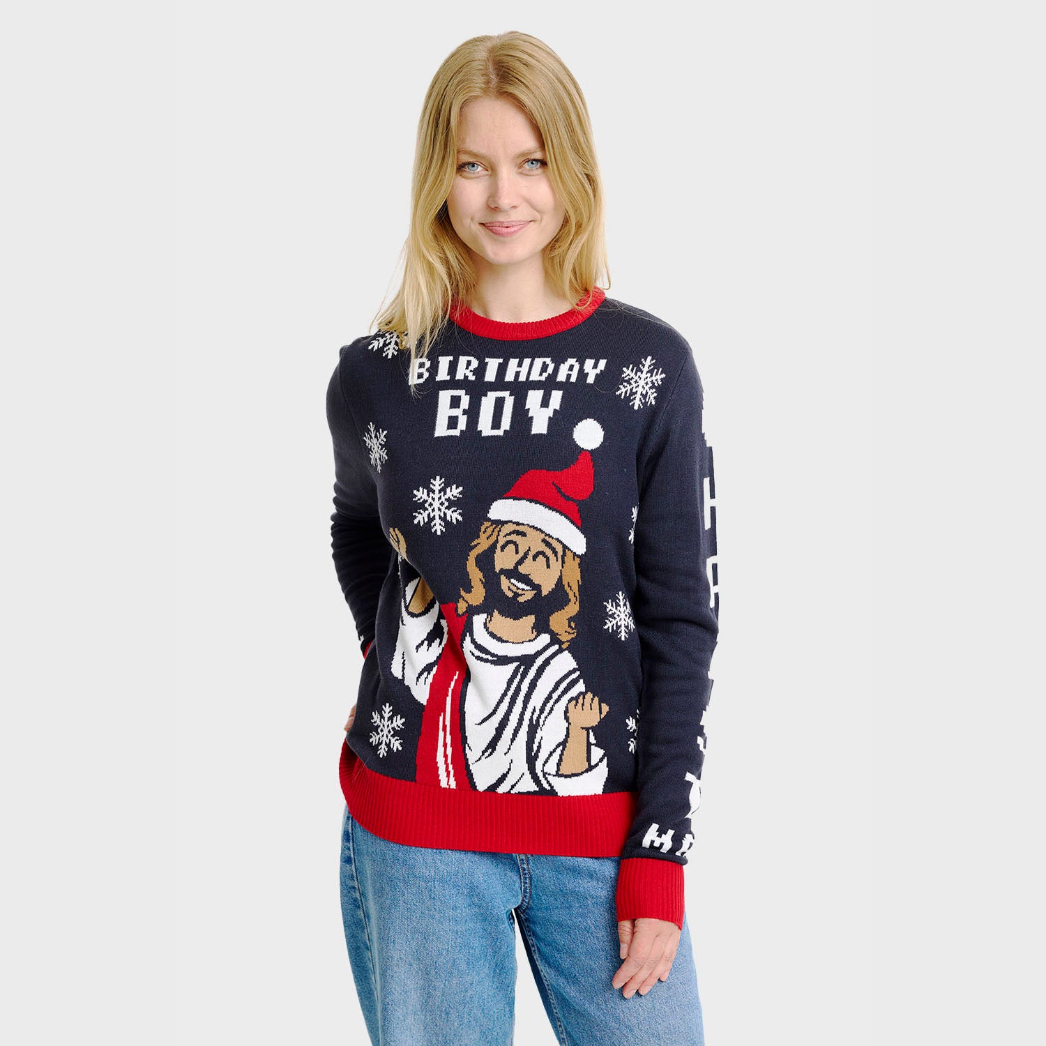 The birthday boy julesweater - Dame